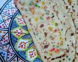 Une image de l'étape 5 de Crêpe salé plein de couleurs.