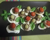 Foto del paso 4 de la receta: Portobello con fruta sobre mozzarella 🌱vegetariana