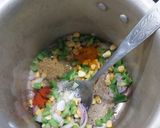 A picture of step 1 of Masala Dalia Khichdi.