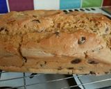 A picture of step 8 of Vickys Raisin Loaf with Bara Brith conversion GF DF EF SF NF.
