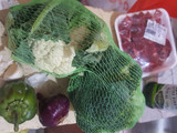Broccoli Cauliflower Ugali Beef