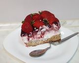 Pas rețetă Cheesecake Valentine's Day 7 fotografie