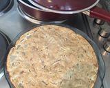 Foto del paso 3 de la receta: Torta de avena y pera en sartén essen