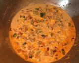 A picture of step 6 of Capsicum Corn stuffed Wheat Flour Tacos.