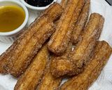 A picture of step 8 of Churros.