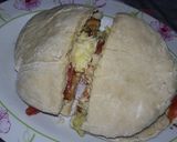 Foto del paso 4 de la receta: Sándwich de suprema de pollo en pan árabe (Todo Casero)