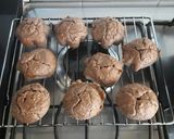 Foto del paso 3 de la receta: Muffins integrales de cacao y nueces. Sin azúcar agregada!