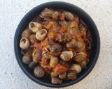 Foto del paso 9 de la receta: Caracoles con tomate y cebolla 🐌