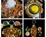 A picture of step 3 of Singhara Salad.