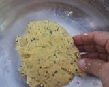 A picture of step 2 of Green peas and sabudana Kachori.