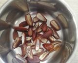 Une image de l'étape 1 de Caramel vegan de dattes et peanut butter 🤤 2 ingrédients !!.