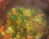 A picture of step 6 of Veg Biryani.