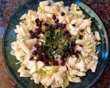 Foto del paso 4 de la receta: Ensalada navideña con manzana y arándanos