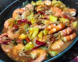 Foto langkah ke 12 dari resep Udang pedas asam manis.