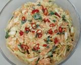 A picture of step 3 of Mexican Coleslaw.