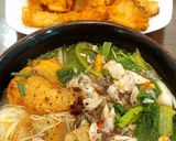 Hình bước làm 7 của món Bún cá cay (cá rô phi)