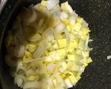 Foto del paso 2 de la receta: Crema de verduras con crujiente de jamón