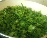 A picture of step 3 of Palak Dal.