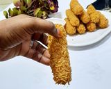 A picture of step 6 of Potato noodles strip.