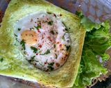 Foto langkah ke 3 dari resep Sandwich Telur Bakar.