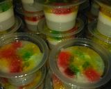 Foto langkah ke 6 dari resep Puding warna warni.