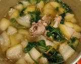 รูปขั้นตอนการทำที่ 7 ของ ต้มจืดฟักแฟงไก่แบบง่าย