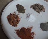 A picture of step 1 of Homemade karhai masala.