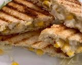 A picture of step 4 of Corn cheese sandwich.