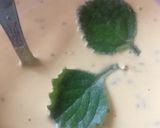 A picture of step 2 of Ajwain leaf fritter.