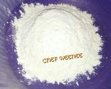 A picture of step 3 of Garri cookies.