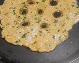 A picture of step 3 of Drumstick Leaves Thalipitha.