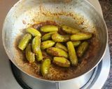 A picture of step 7 of Stuffed Tindora.