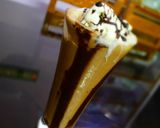 A picture of step 4 of Mocha Frappe.
