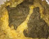 Foto del paso 3 de la receta: Arroz con choclo y carne frita