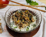 Foto del paso 10 de la receta: 🫚🥭🍗 Pollo al wok con mango y jengibre🫚 🥭🍗
