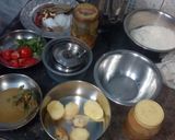 A picture of step 5 of Grandma's khichdi and tasty fry.
