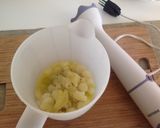 Foto del passaggio 4 della ricetta Pappardelle con crema di asparagi e cipollotti