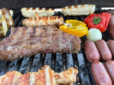 Asado de Picaña - Pollo relleno con jamón y queso