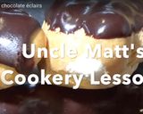 A picture of step 8 of Chocolate eclairs.