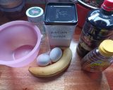 Foto del paso 1 de la receta: Budín de avena banana y arándanos
