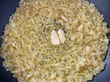 Risotto de remolacha con ricota
