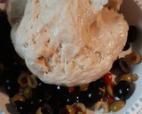 A picture of step 4 of Olive Bread.
