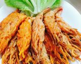 Hình bước làm 2 của món Tôm chiên hoàng bào