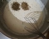A picture of step 4 of Alfredo Pasta.