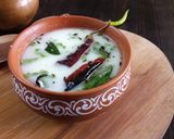 A picture of step 9 of Pakhala Bhata.