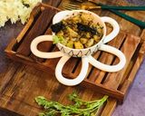 A picture of step 3 of Falari Jeera Aloo.