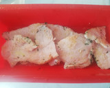 Foto del paso 1 de la receta: Pastel de Pavo al Ajillo con Jamón y Queso