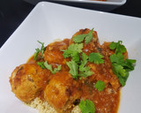 Foto del paso 10 de la receta: Albóndigas de pavo con toque thai en salsa picante y quinoa