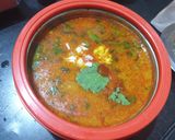 A picture of step 7 of Ragda pav.