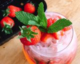 Hình bước làm 4 của món 🌱 Cocktail Mojito Dâu Tây